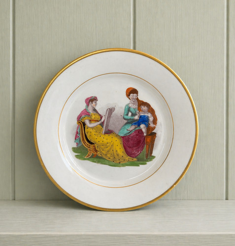 19th century plate - regency, era
