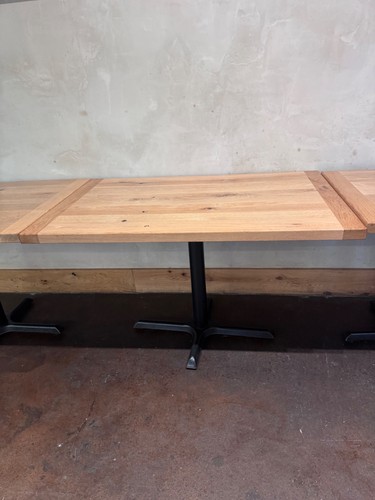 White oak restaurant tables - tables,