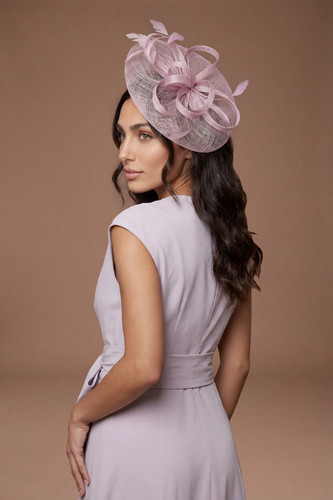 Coast lilac fascinator - coast,