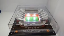 OLD TRAFFORD MANCHESTER STADIUM MODEL WITH WORKING LIGHTS & PERSPEX COVER