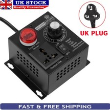 AC 220V 4000W Variable Voltage Regulator Speed Motor Fan Control Controller Hot