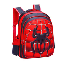Kids 3D Spiderman School Bag