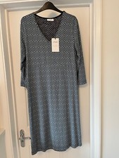ADINI Blue Jersey Dress. Size