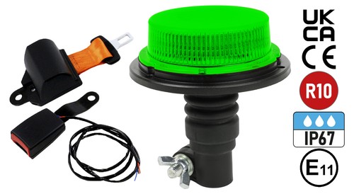 Green led beacon - green, &