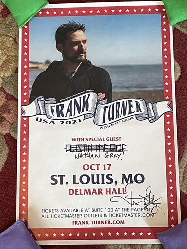 Frank turner promo - frank,