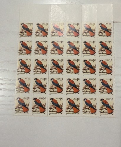 Usa stamps kestrel bird - 30, ..
