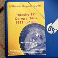 PORSCHE 911 993 ULTIMATE BUYERS Buying  GUIDE Book Peter Morgan