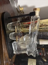 Gifts for Men Dad, 17.6 Oz Whiskey Decanter Set with 3 Oz Detachable Liquor D...