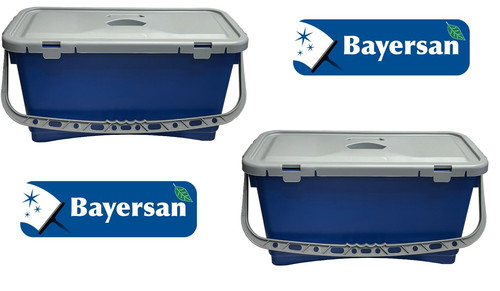 Window cleaning bucket with - window,