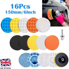 16pcs 6"150mm Car Buffer