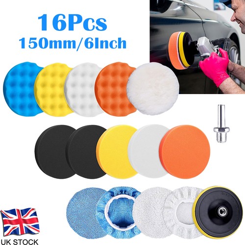 16pcs 150mm car buffer - 16pcs, 6"150mm