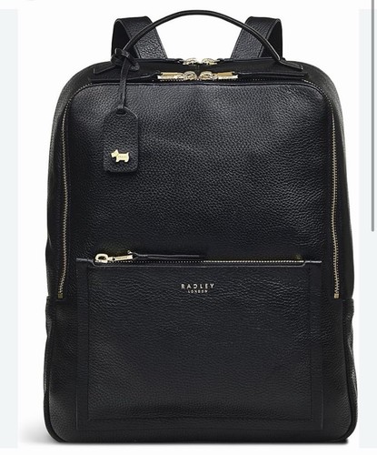 Radley black leather - black, handbag