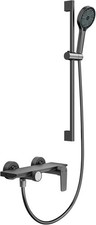 2-Function Shower Mixer Set Shower Kit for Tub and Shower, with Adjustable Heigh