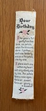 Small Embroidered Bookmark