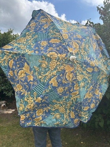 Vintage 1980 blue gold - 1980's,