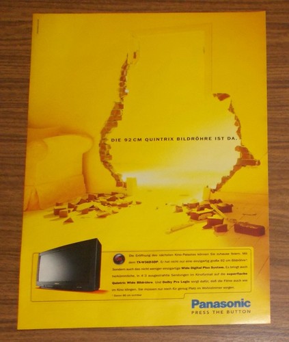 Rare advertising panasonic - advertising,