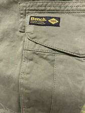Bench Original Clothing Born In MANCHESTER-Mens Cargo-Shorts-Size U.K-34/ 38-40W