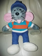 VTG OFFICIAL ROLAND RAT SOFT TOY FIGURE CAR WINDOW STICK ABLE HOUSE WINDOW TOY