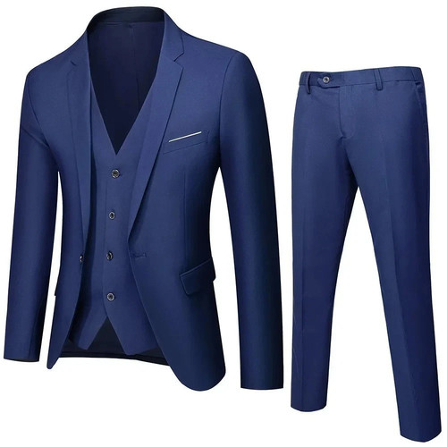 Men suit slim - piece,