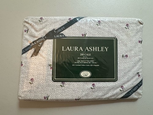 Vtg laura ashley twin fitted - laura,