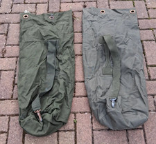 Genuine British Army Military Green Canvas Kitbag / Duffle Bag / Seasack