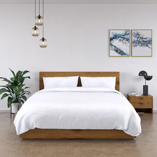 Panda 100 bamboo white duvet - 100%,