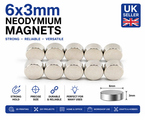 6x3mm magnets neodymium - 6x3mm,