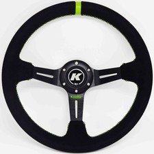 Kode-350mm Suede Steering