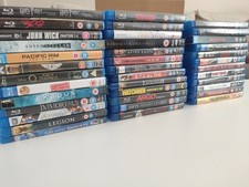 Blu-ray Movie Bundle – 38 Films – John Wick, Harry Potter, Interstellar, Incepti