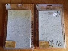 2 Part Used Packs -Tim Holtz Idea-ology Grungeboard Alphabets and Shapes