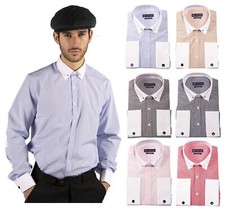 Mens Club Collar Shirt With