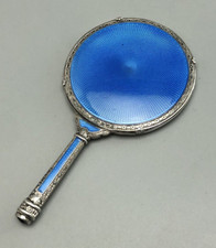 Art Deco Silver & Blue