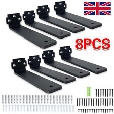 8 Pack Floating Shelf Brackets