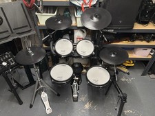 Roland TD-25KV-Drum electronic drum kit al mesh heads Sticks Headphones VGC