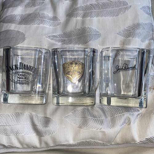 Jack daniels square glass - daniels,