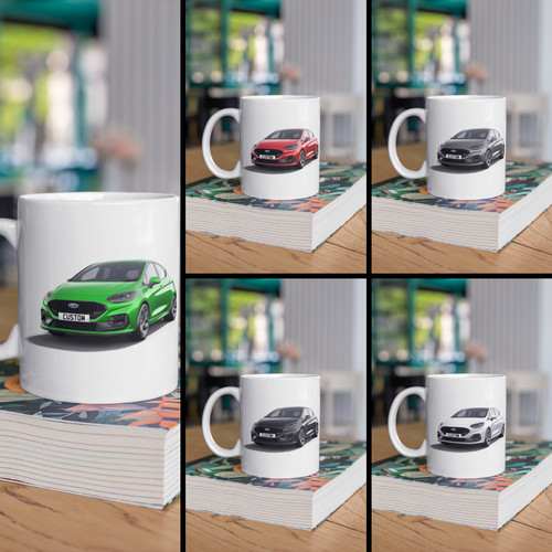 Personalised ford fiesta - personalised, st
