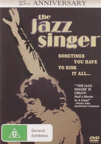 Dvd the jazz singer 25th - jazz,