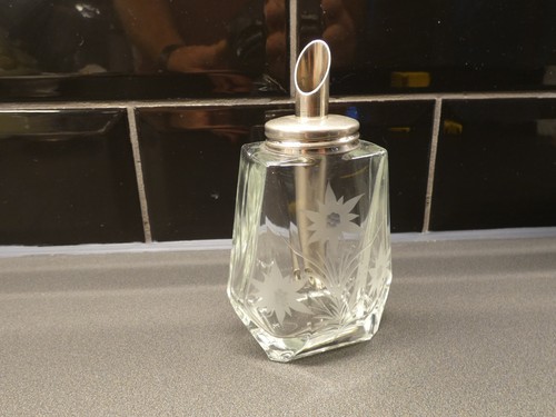 Vintage sugar pourer clear - vintage,