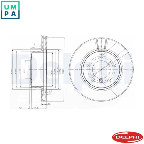 Brake disc bg3899c for bmw - brake,