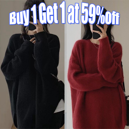 Women italian soft knit poncho - italian,