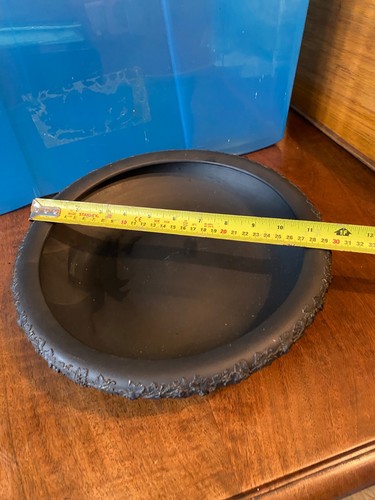 Wedge wood black dish - , grape