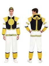 Cosplay Mighty Morphin Power Rangers Tommy White Rangers Jumpsuits Costumes Suit