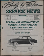 1951 BODY BY FISHER SERVICE