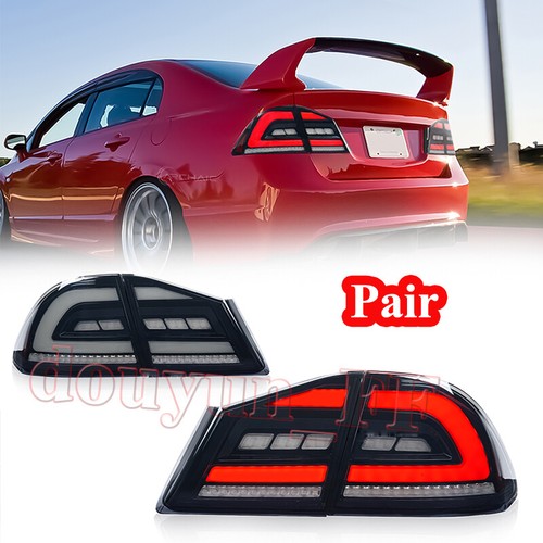Pair led tail light - light, for