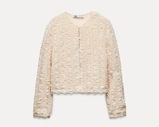 Zara Textured Knit Dressy