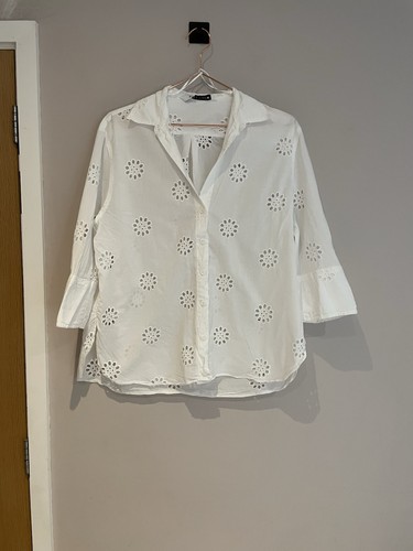 Zara cutwork shirt size - size, s
