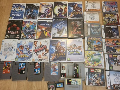 Nintendo lot wii gamecube - nintendo,