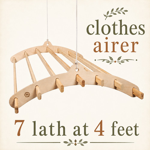 Ceiling clothes airer pulley - airer,