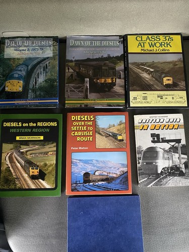Railway train diesel books x - train,
