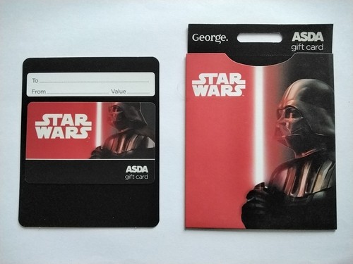 Star wars george asda - star, giftcard